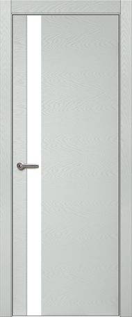 межкомнатная дверь Краснодеревщик «Модель 701sh» (Вклеенное стекло, Белый)