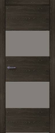 межкомнатная дверь Краснодеревщик «Модель 705» (Вклеенное стекло, Дуб шварц)