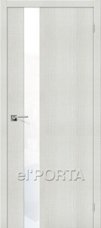 межкомнатная дверь el'Porta «Порта-51» (White Waltz, Bianco Crosscut)
