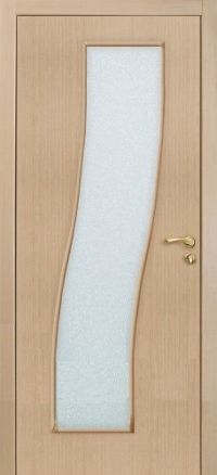 межкомнатная дверь Оникс «Каскад» (остекленная, беленый дуб)
