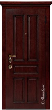 Стальная дверь МетаЛюкс «М1704/19» вид снаружи