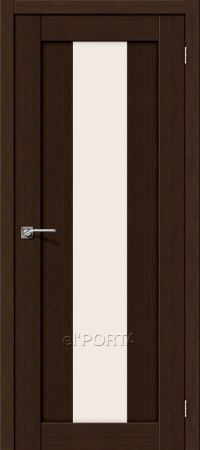 межкомнатная дверь el'Porta «Порта-25» (Стекло «Magic Fog», 3D Wenge)