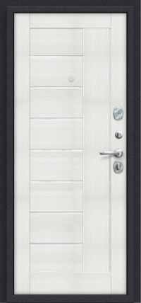 Стальная дверь el'Porta серия «Porta S» Porta S 9.П29 (Модерн) Almon 28/Bianco Veralinga вид изнутри