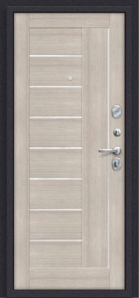 Стальная дверь el'Porta серия «Porta S» Porta S 9.П29 (Модерн) Almon 28/Cappuccino Veralinga вид изнутри