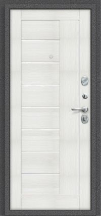 Стальная дверь el'Porta серия «Porta S» Porta S 109.П29 Антик Серебро/Bianco Veralinga вид изнутри