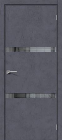 межкомнатная дверь el'Porta «Порта-55 4AF» (Mirox Grey, Graphite Art)