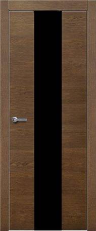 межкомнатная дверь Краснодеревщик «Модель 704sh» (Вклеенное стекло, Дуб Кофе)