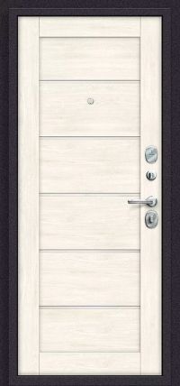 Стальная дверь el'Porta серия «Porta S» Porta S 4.Л22 Graphite Pro/Nordic Oak вид изнутри