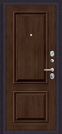 Стальная дверь el'Porta серия «Porta S» Porta S 55.К12 Almon 28/Dark Oak вид изнутри