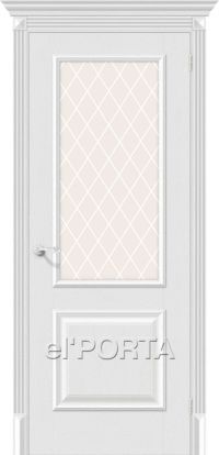 межкомнатная дверь el'Porta «Классико-13» (White Сrystal, Virgin)
