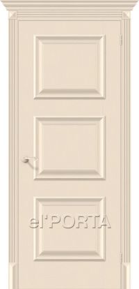 межкомнатная дверь el'Porta «Классико-16» (Без стекла, Ivory)