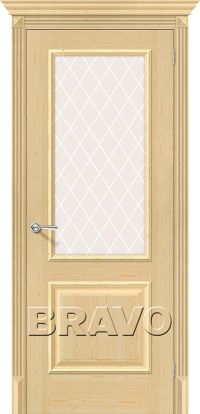 межкомнатная дверь el'Porta «Классико-13» (Стекло «White Сrystal», Без отделки)