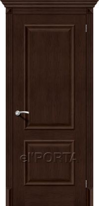 межкомнатная дверь el'Porta «Классико-12» (Без стекла, Antique Oak)
