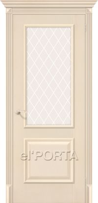 межкомнатная дверь el'Porta «Классико-13» (White Сrystal, Ivory)