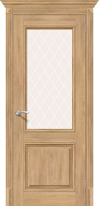 межкомнатная дверь el'Porta «Классико-33» (White Сrystal, Organic Oak)