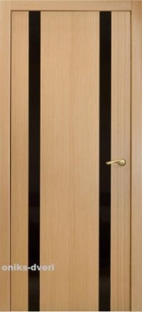 межкомнатная дверь Оникс «Верона-2» (остекленная светлая, беленый дуб)
