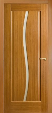 межкомнатная дверь Оникс «Корсика» (остекленная, анегри)