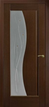 межкомнатная дверь Оникс «Фрегат» (остекленная, венге)