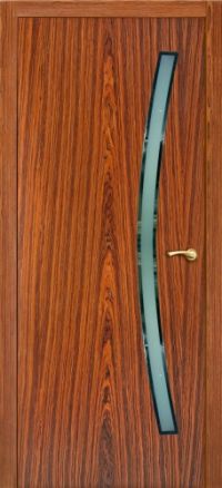 межкомнатная дверь Оникс «Порто» (остекленная, бразильский палисандр)