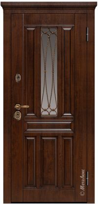 Стальная дверь МетаЛюкс «СМ763/1» вид снаружи