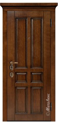 Стальная дверь МетаЛюкс «М1701/15» вид снаружи