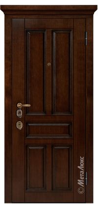 Стальная дверь МетаЛюкс «М1704/11» вид снаружи