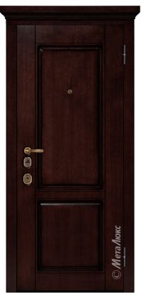 Стальная дверь МетаЛюкс «М1706/8» вид снаружи