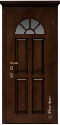 Стальная дверь МетаЛюкс «СМ1708/6 Е2» вид снаружи