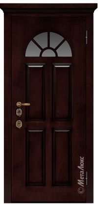 Стальная дверь МетаЛюкс «СМ1708/1 Е2» вид снаружи