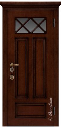 Стальная дверь МетаЛюкс «СМ1709/11» вид снаружи