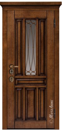 Стальная дверь МетаЛюкс «СМ1711/15» вид снаружи
