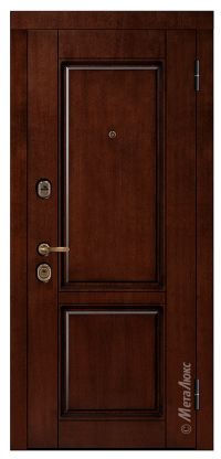 Стальная дверь МетаЛюкс «М428/11» вид снаружи