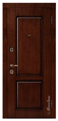 Стальная дверь МетаЛюкс «М428/32» вид снаружи