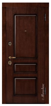 Стальная дверь МетаЛюкс «М429/32» вид снаружи