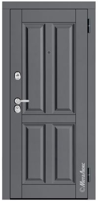 Стальная дверь МетаЛюкс М443/14 E1 вид снаружи