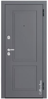 Стальная дверь МетаЛюкс М444/14 E1 вид снаружи