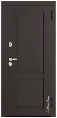 Стальная дверь МетаЛюкс М445 Е1 вид снаружи