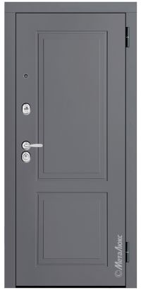 Стальная дверь МетаЛюкс М444/4 Е1 Z вид снаружи