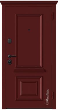 Стальная дверь МетаЛюкс М6016 вид снаружи
