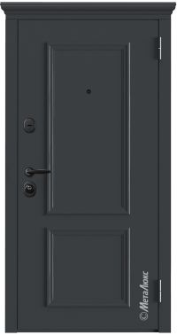 Стальная дверь МетаЛюкс М6025 вид снаружи