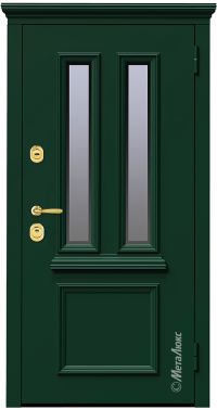 Стальная дверь МетаЛюкс СМ6001 вид снаружи