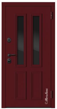 Стальная дверь МетаЛюкс СМ6021 вид снаружи