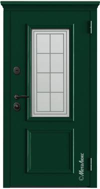 Стальная дверь МетаЛюкс СМ6022 вид снаружи