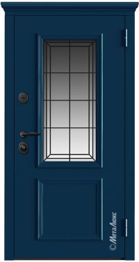 Стальная дверь МетаЛюкс СМ6023 вид снаружи