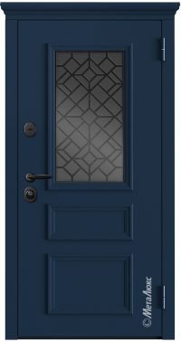Стальная дверь МетаЛюкс СМ6002 вид снаружи