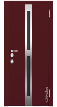 Стальная дверь МетаЛюкс СМ6011 вид снаружи