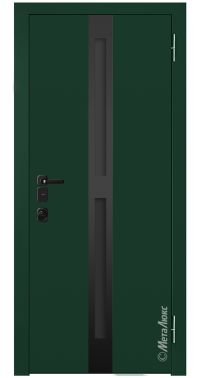 Стальная дверь МетаЛюкс СМ6012 вид снаружи