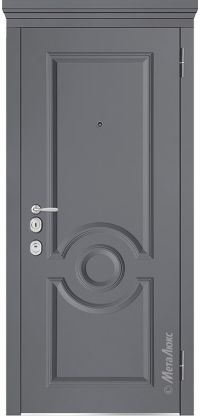 Стальная дверь МетаЛюкс «М1000/5 E» вид снаружи