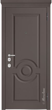 Стальная дверь МетаЛюкс «М1000/10 E» вид снаружи