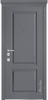 Стальная дверь МетаЛюкс «М1003/5 E» вид снаружи